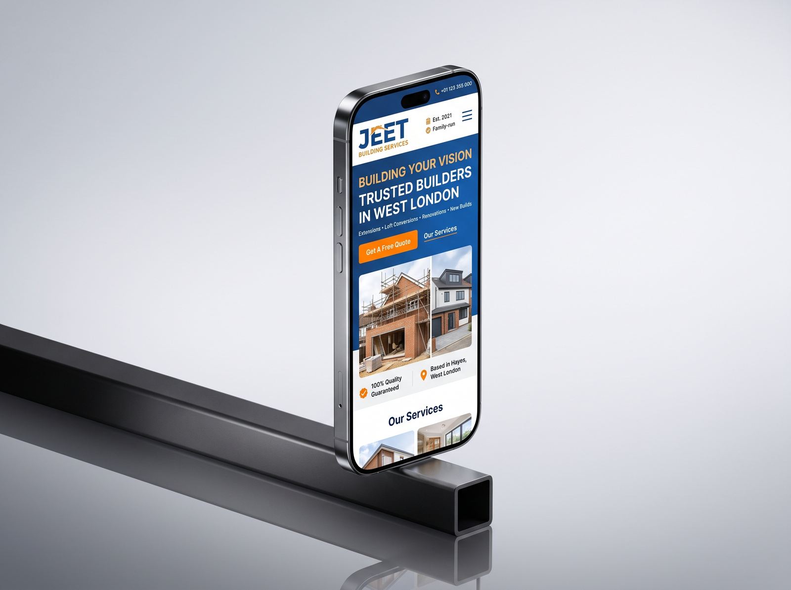 Jeet Building Services — Builder Website, West London