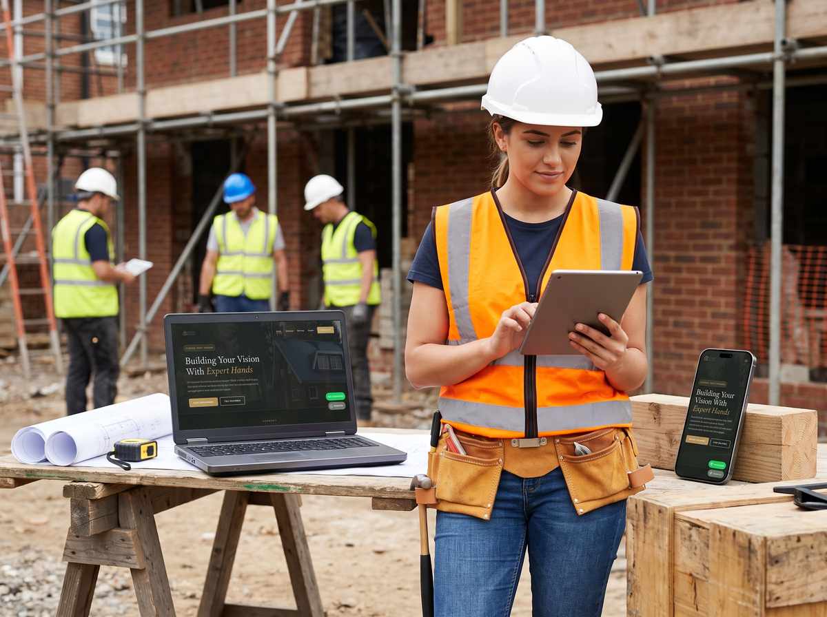 Jeet Building Services — Builder Website, West London - Strategic Objective Visual