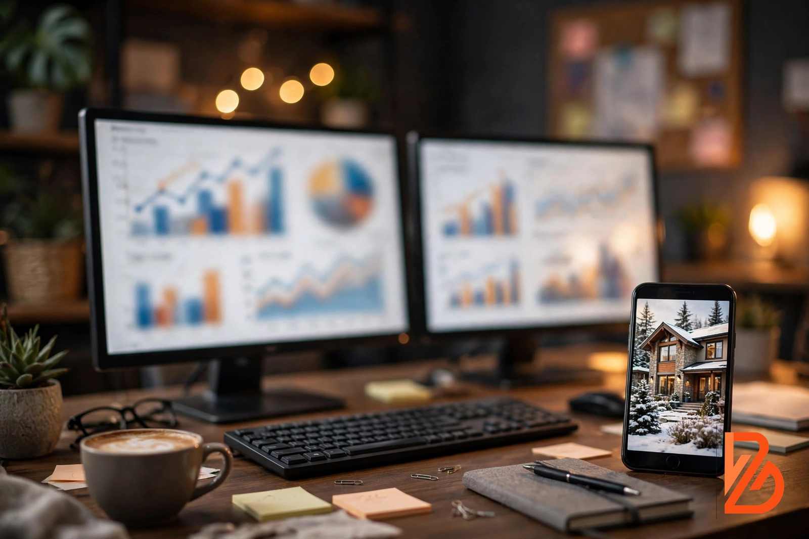 Real estate Google Ads and Meta ads dashboards showing leads — paid advertising management by Built Digitally Canada Real estate Google Ads and Meta ads dashboards showing leads — paid advertising management by Built Digitally Canada